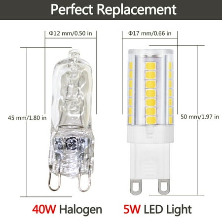 3W 5-Pack ,220 Lumens,for Home Lighting,AC200-240V LLP-LED G9 LED Light Bulbs,G9 Bi-Pin Base,360° Beam Angle LED Bulbs Color : Cool White 25W Halogen Equivalent 3W 5-Pack ,220 Lumens,for Home Lighting,AC200-240V LLP-LED G9 LED Light Bulbs,G9 Bi-Pin Base,360° Beam Angle LED Bulbs Color : Cool White 25W Halogen Equivalent